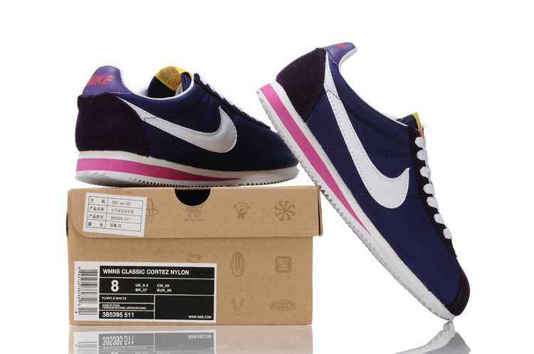 Nike Cortez 2013 Chaussures Femme Custom Nike Classic Cortez Nylon 09